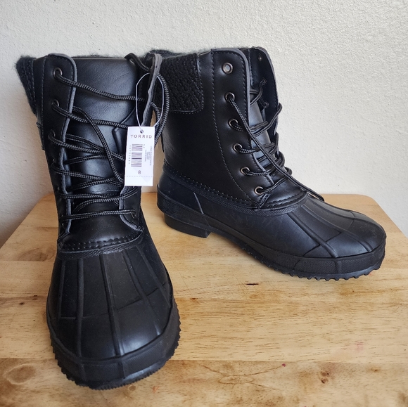Torrid Cold Weather Bootie Waterproof Duck Boots - Picture 3 of 8